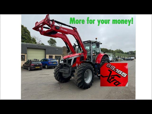 We take a look at the new Massey Ferguson 6S.165 Xtra loader tractor