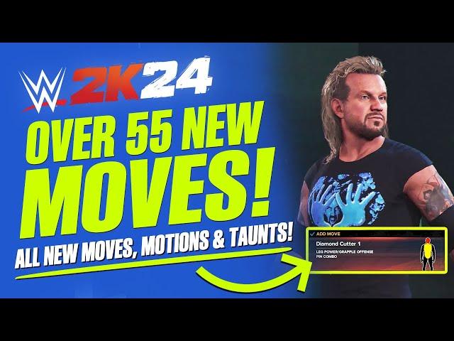 WWE 2K24: Over 55 New Moves Added! (WCW DLC Pack)