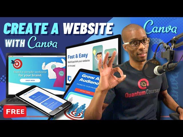 How To Create A Website With Canva (Free)