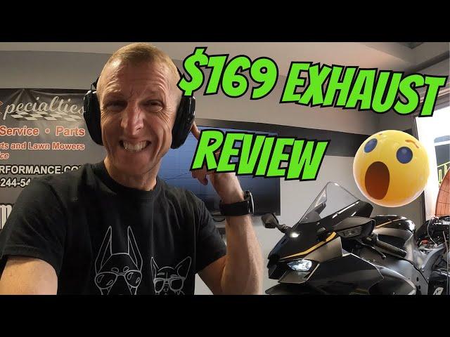 2023 ZX10R With Ebay Knockoff Exhaust?!?!