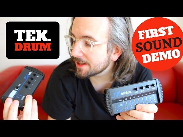 MINIJAM STUDIO: Tek.Drum First Demo (small portable synthesizers)