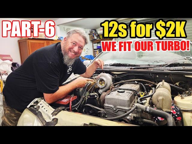 Scottys Garage 12s For $2k - Part-6 - Fitting the Turbo!