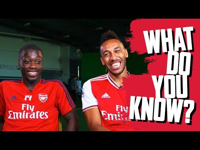 NAME GOLDEN BOOT WINNERS | Pierre-Emerick Aubameyang v Nicolas Pepe | What Do You Know?