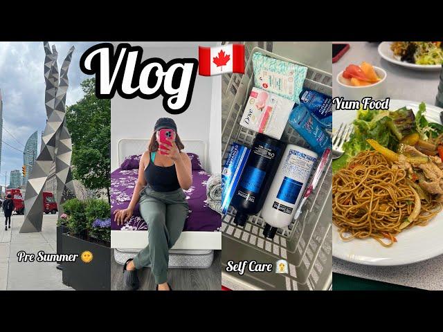 Canada Vlog: Home Appartment Tour, Drug Store Self Care, Work , Pre Summer Vibe, Business Life