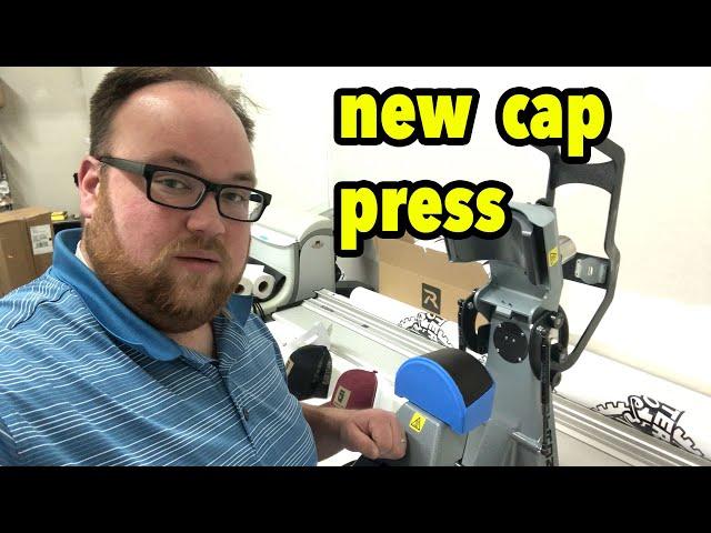 New Cap Heat Press - 360 IQ Hotronix Hat Press from Stahls