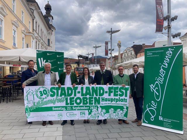 Pressegespräch Stadt Land Fest Leoben 2024