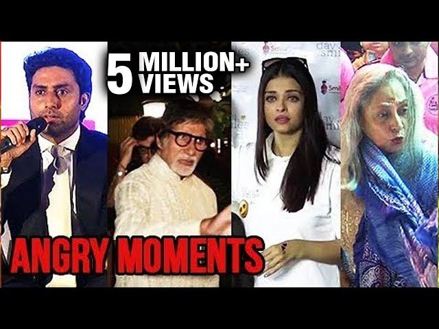 10 Times Bachchan's Got ANGRY On Media | Aishwarya Rai, Jaya Bachchan, Amitabh, Abhishek