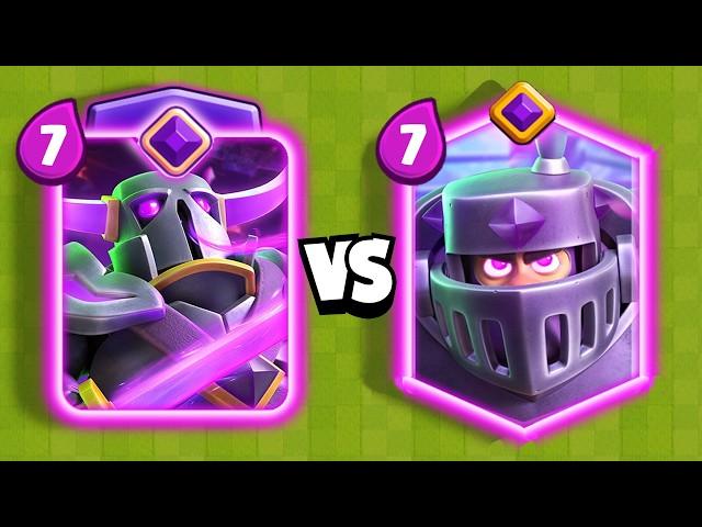 EVOLUTION MEGAKNIGHT vs EVOLUTION PEKKA | NEW CARDS | CLASH ROYALE