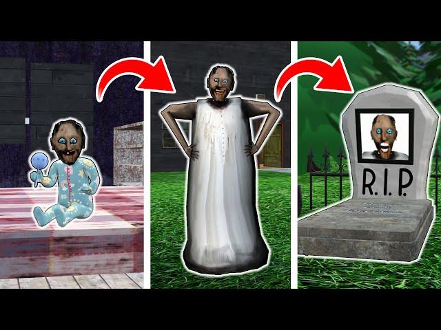 from BIRTH to DEATH - Granny's Life - funny horror animation (the coolest episodes)