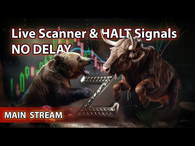 Live Scanner and Day Trade Ideas, NO DELAY. Morning Gappers Momentum and Halt Scanner 05/20/2025