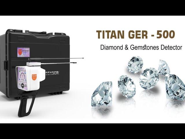 Blue sapphire found in sri lanka by titan ger 500 device