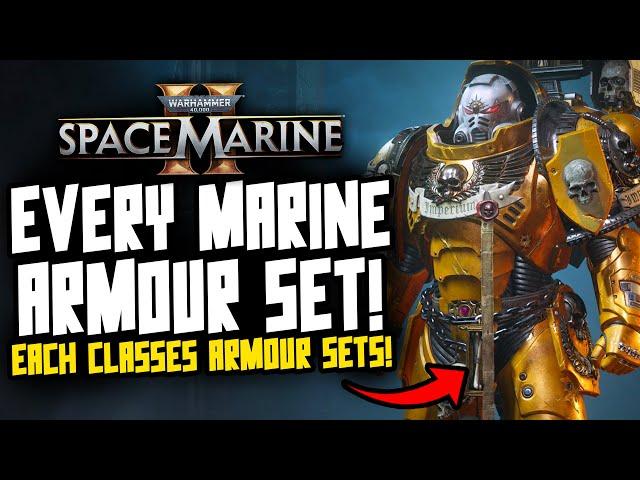 Space Marine 2 ARMOUR SETS! Every set in the game!