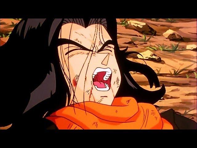 DBZ - Cell Beats Up Android 17