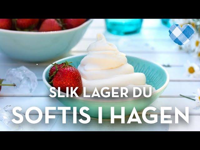 Softis uten ismaskin - slik lager du det | TINE Kjøkken