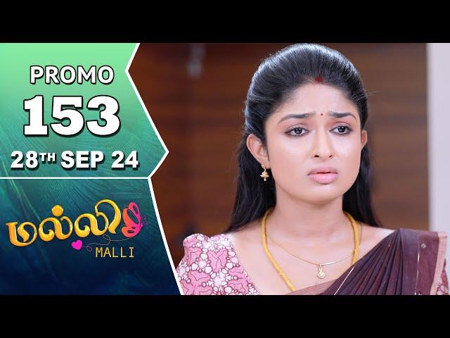 Malli Serial | Episode 153 Promo | 28th Sep 24 | Nikitha | Vijay | Saregama TV Shows Tamil