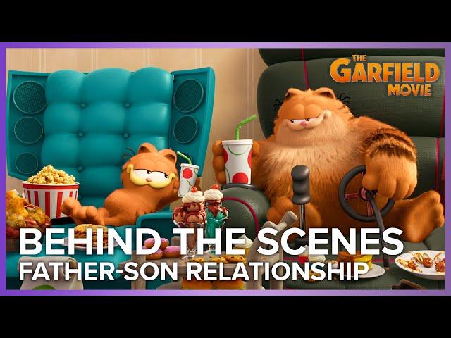 Father-Son Relationship | The Garfield Movie Behind The Scenes