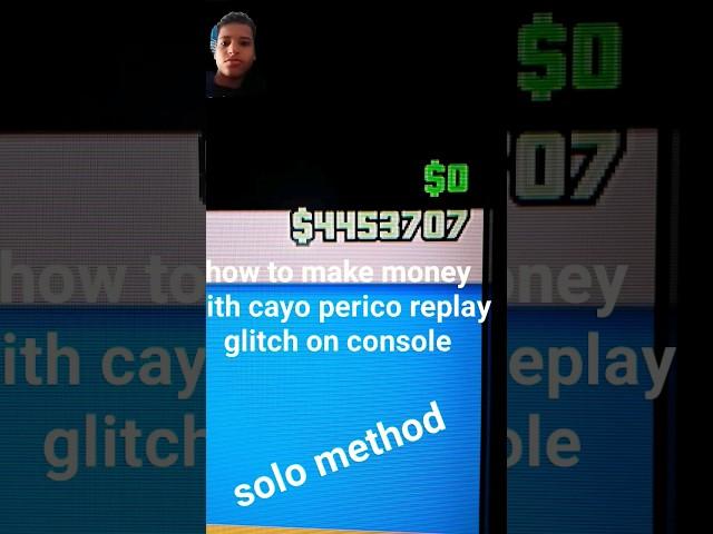 Gta v cayo perico money glitch 2024 replay glitch console #gtaonline