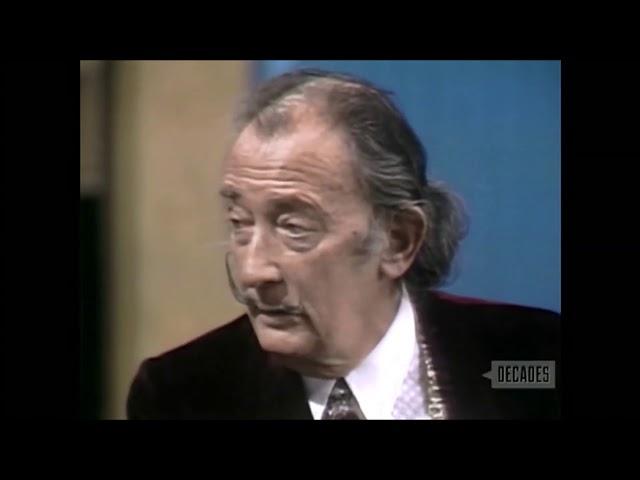 Salvador Dali Discusses Golden Ratio on  The Dick Cavett Show -  March 6, 1970