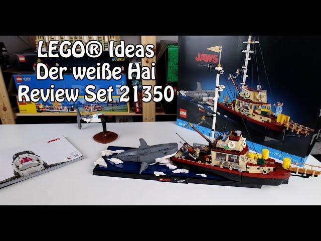 Review LEGO Jaws / Der weiße Hai (Ideas Set 21350)