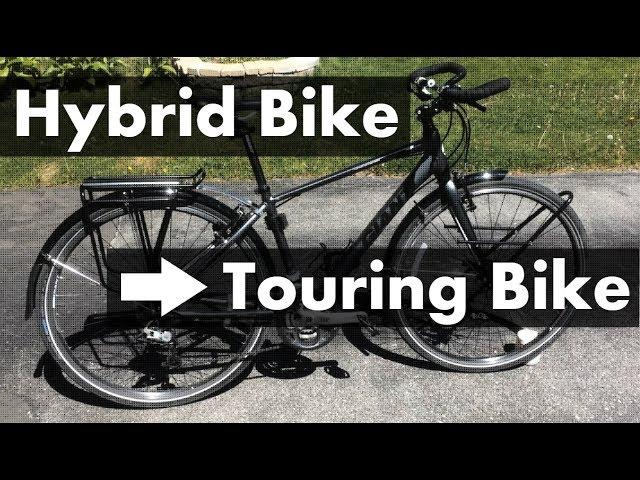 Hybrid Bike to Touring Bike Conversion