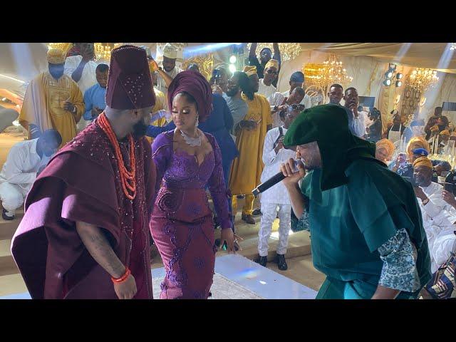 CHIKE PERFORMANCE AT DAVIDO & CHIOMA WEDDING CEREMONY #chivido24 #chivido2024