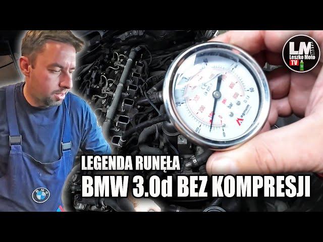 Silnik BMW 3.0d nie wytrzymał !! E60 z M57N bez kompresji !!