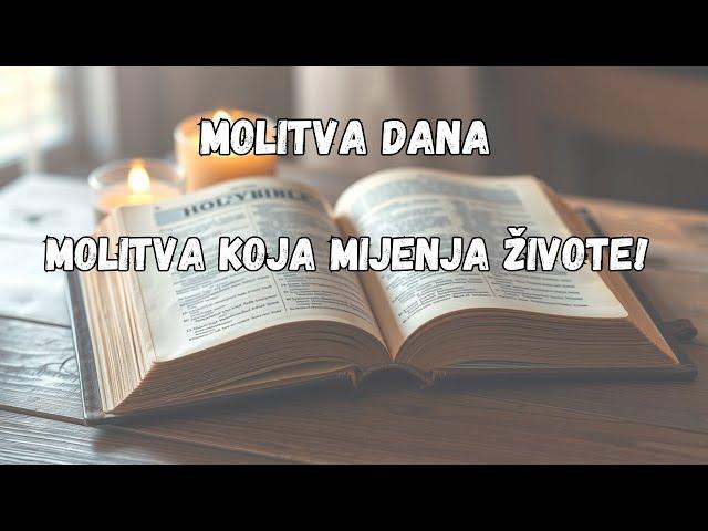 VI TREBATE ČUTI OVU MOLITVU ZA IZLJEČENJE I OSLOBOĐENJE!