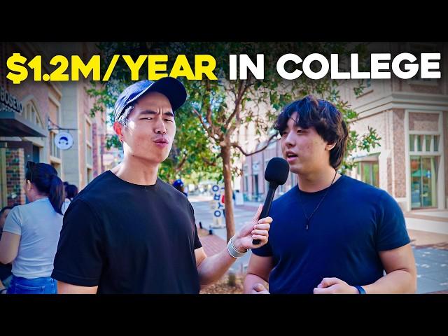 Asking RICH College Students How They Make Money! (at USC)