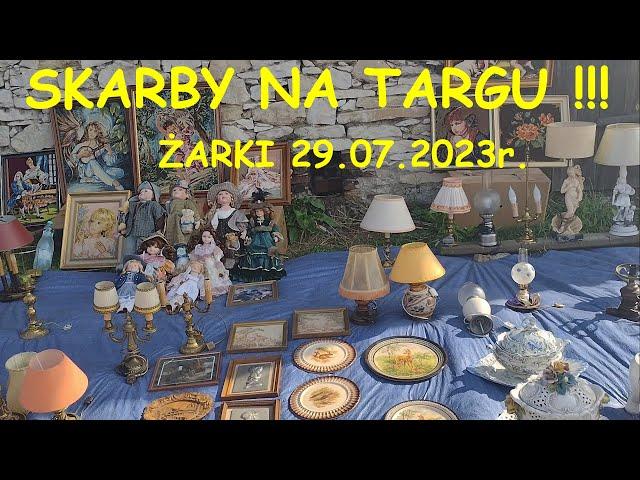 ️ Skarby na targu w Żarkach 29.07.2023 Co udało nam się kupić?? ️