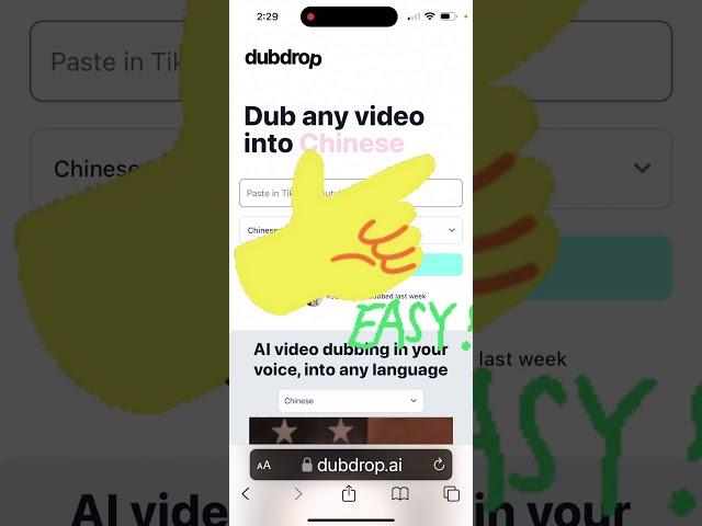 Translate Any Video In Seconds With DubDrop AI - This Is Wild!