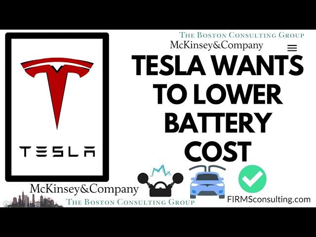 Consulting Case Interview example (McKinsey, BCG, Bain, Deloitte) Tesla battery cost (Automotive)