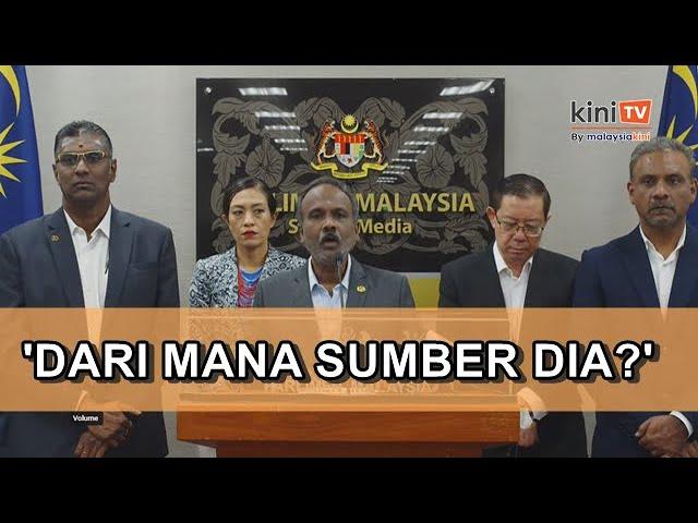 [Video Penuh] 'Tak berasas!' - Sivakumar nafi terlibat dakwaan penemuan RM94 juta