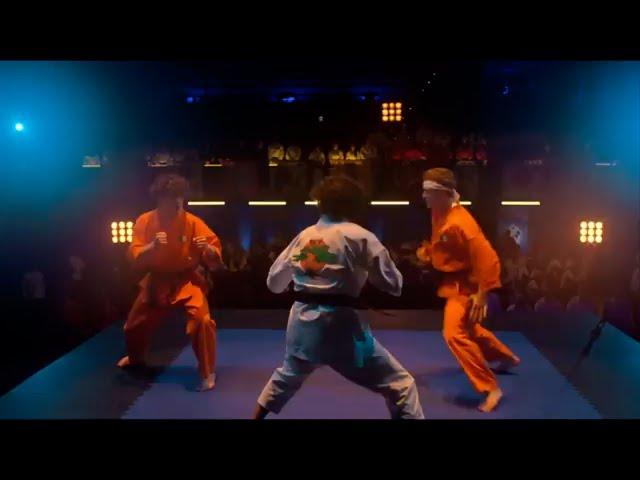 |Cobra Kai S6 E7| Miguel vs 2 Dublin Thunder's Fighter