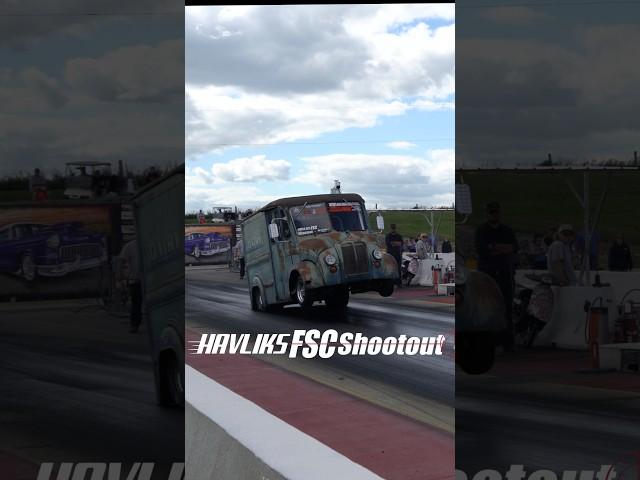 Wheels up Wagon Vs Milk Truck #hotrodsbyhavliks #dragracing #streetcar #wheelie #dragrace #fyp