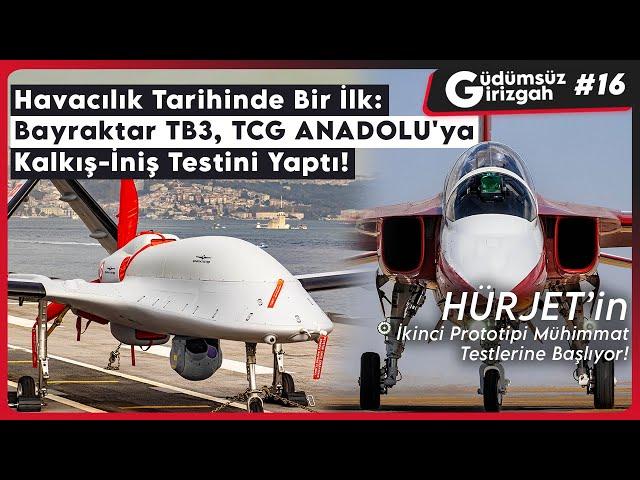 TB3, TCG ANADOLU'ya Kalkış-İniş Testini Yaptı! Eurofighter İçin İlk Onay Geldi |Güdümsüz Girizgah 16