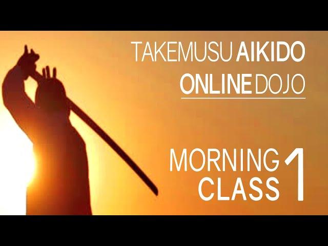 Takemusu Aikido Online Dojo / Morning Class 1 - First 20 minutes