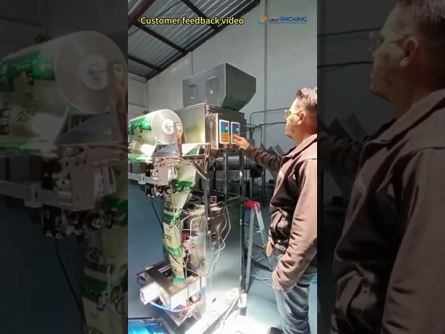 Customer feedback video of food packaging machine﻿ #packagingmachine #packagingmachine