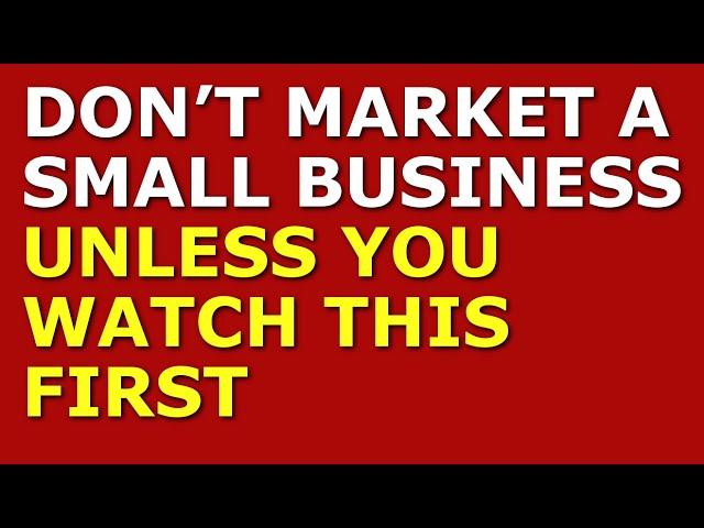 How to Market a Small Business | Marketing Strategies for a Small Business