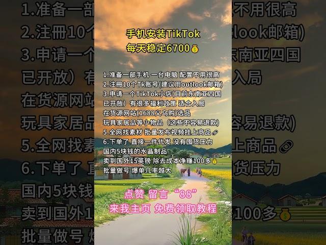 【副业推荐】一个看着不起眼却很赚钱的生意，上月收益：3.8w，学会了你也可以做到！！！#tiktok #tiktok赚钱 #tiktok干货 #副业