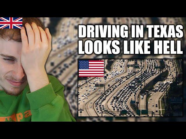 Brit Reacts to 10 SHOCKING Things About Driving In Texas