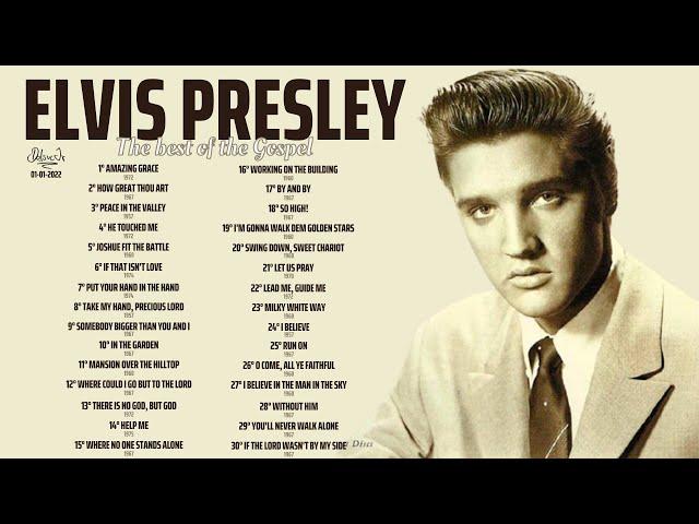 ELVIS PRESLEY - The best of the Gospel (30 songs) 2022