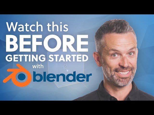 Watch This Before you Get Started with Blender (7 Tips)