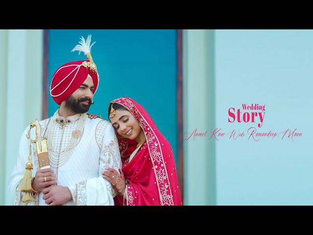 BEST WEDDING HIGHLIGHT 2024 | Anmol & Ramandeep Maan| FULKARI PHOTOGRAPHY BADAL | +9194173-59656