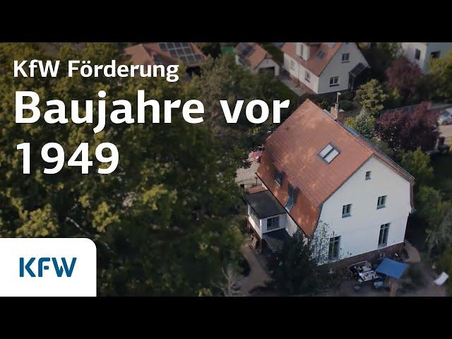 Vor 1949 erbaute Häuser energieeffizient sanieren – Unser nachhaltiges Zuhause – Folge 1