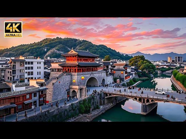 福建最美古城，千年古城长汀！客家首府，中国最美小山城。4K China