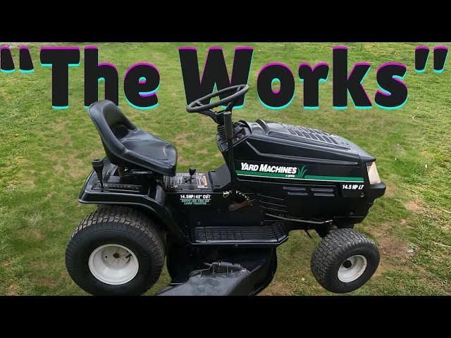 This 1998 MTD Lawn Tractor gets "The Works!"