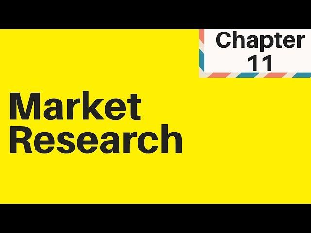 3.2 Market Research IGCSE Business Studies