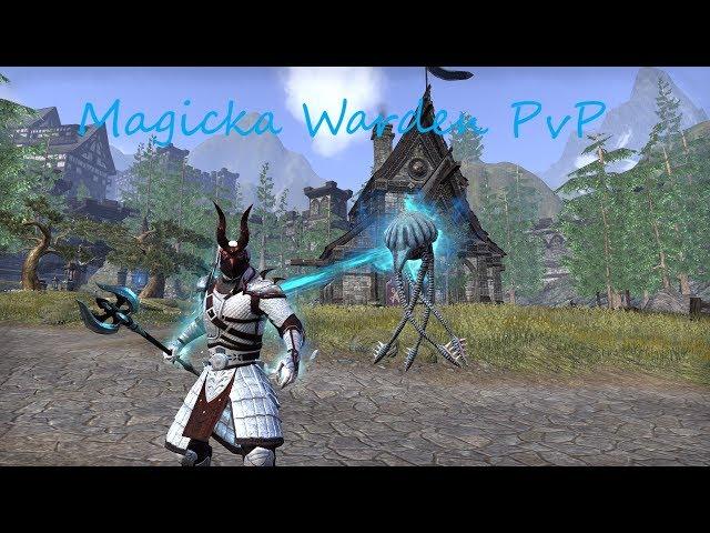 Magicka Warden small man PvP