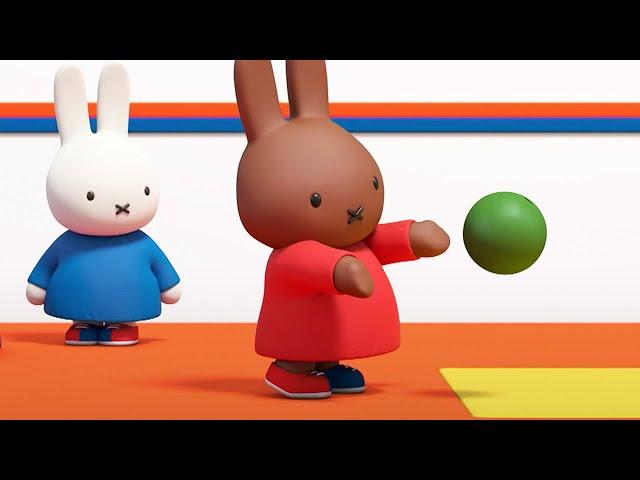 Miffy goes Bowling | Miffy | Sweet Little Bunny | Free Kids Shows