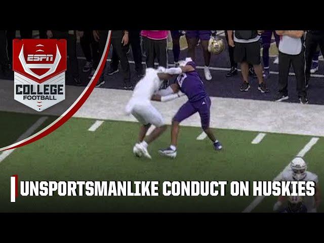 Elijah Jackson penalized for tackling Oregon's Traeshon Holden | ESPN College Football